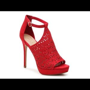 Aldo Vizzola red sandals